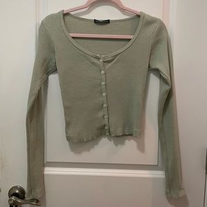 Brandy Melville button up long sleeve